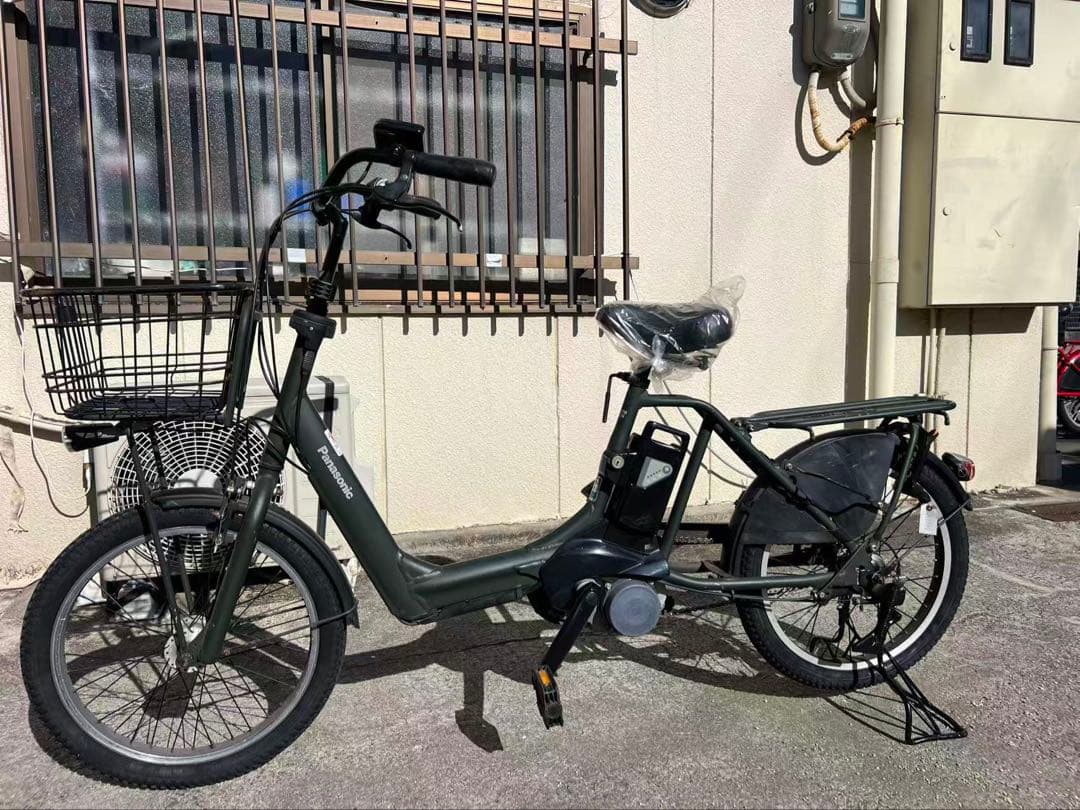 468 Panasonic 電動アシスト自転車 20インチ 6.6AH 整備済
