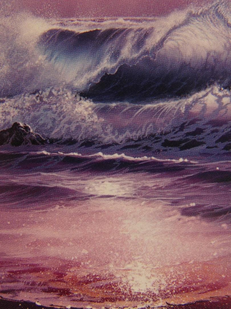 クリスチャン・ラッセン、【オリジンオブライフ】、希少な額装用画集より