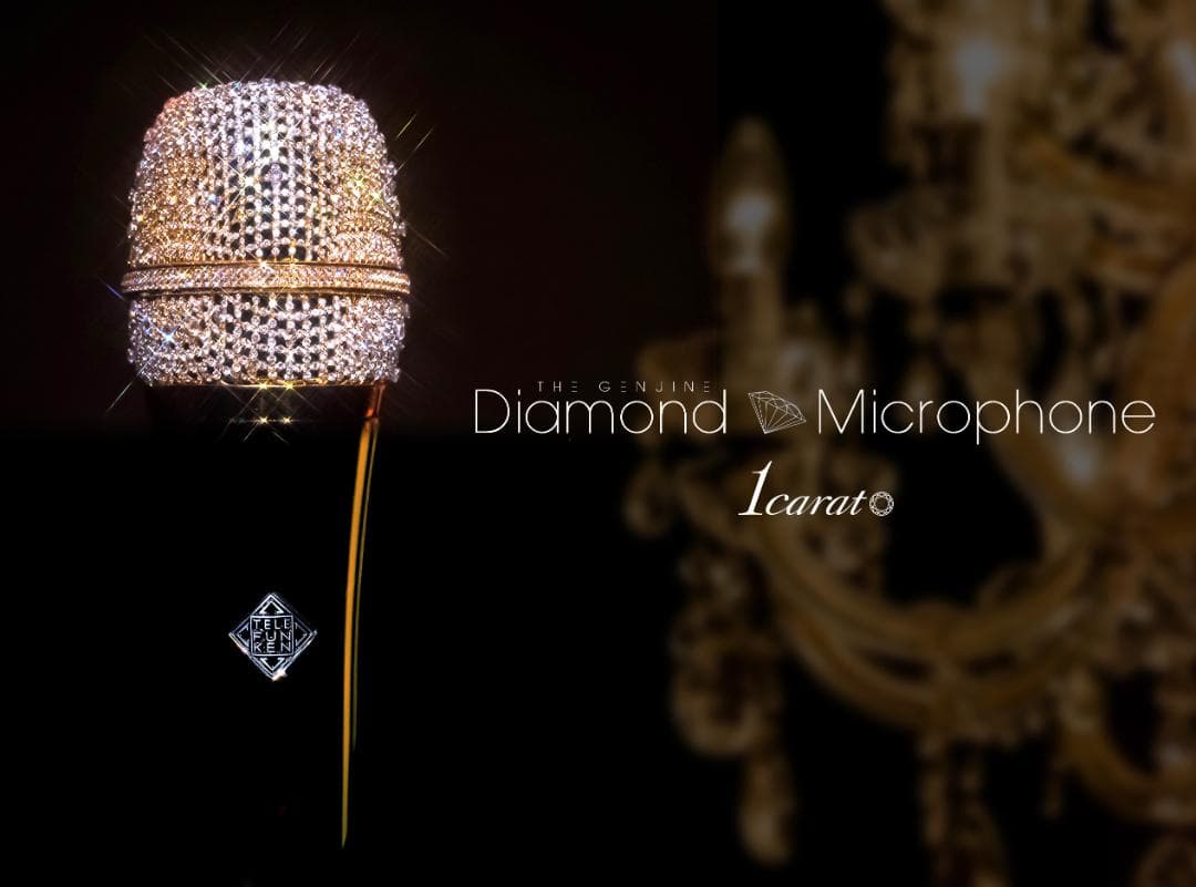 LUXURY MIC TELEFUNKEN M80 GOLD スワロ・ジルコニア