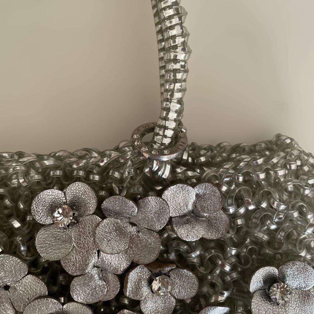 アンテプリマANTEPRIMA ワイヤーバッグ スワロフスキーフラワーモチーフ