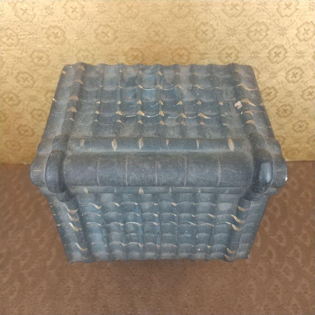 【お値下げしました！】伏見土人形　蔵型貯金箱