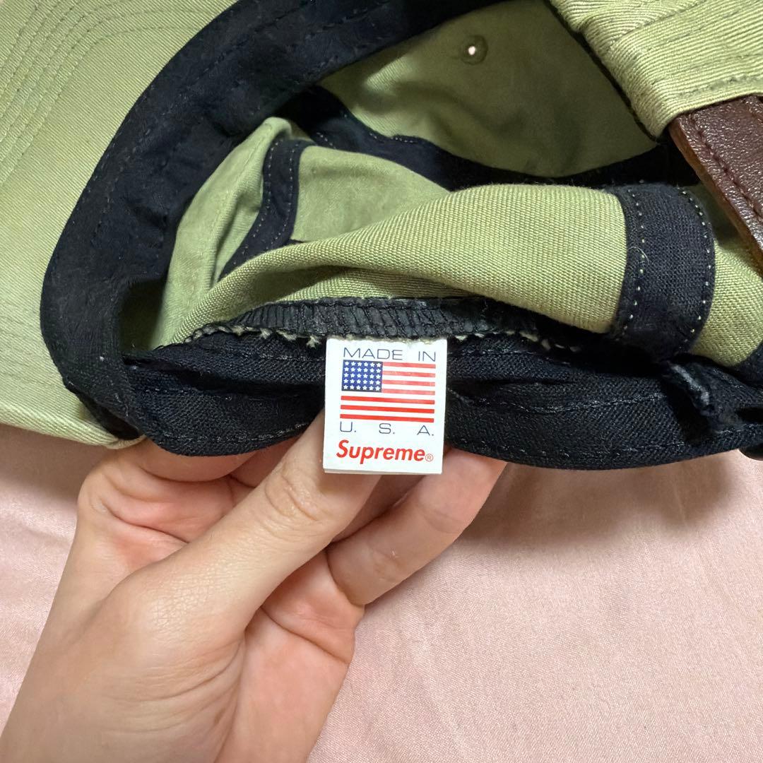 帽子 Supreme Washed Chino Twill Camp Cap