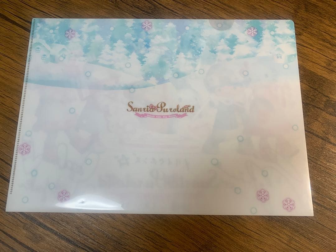 サンリオ　直筆サイン入りクリアファイル　高橋李依・高野麻里佳・長久友紀