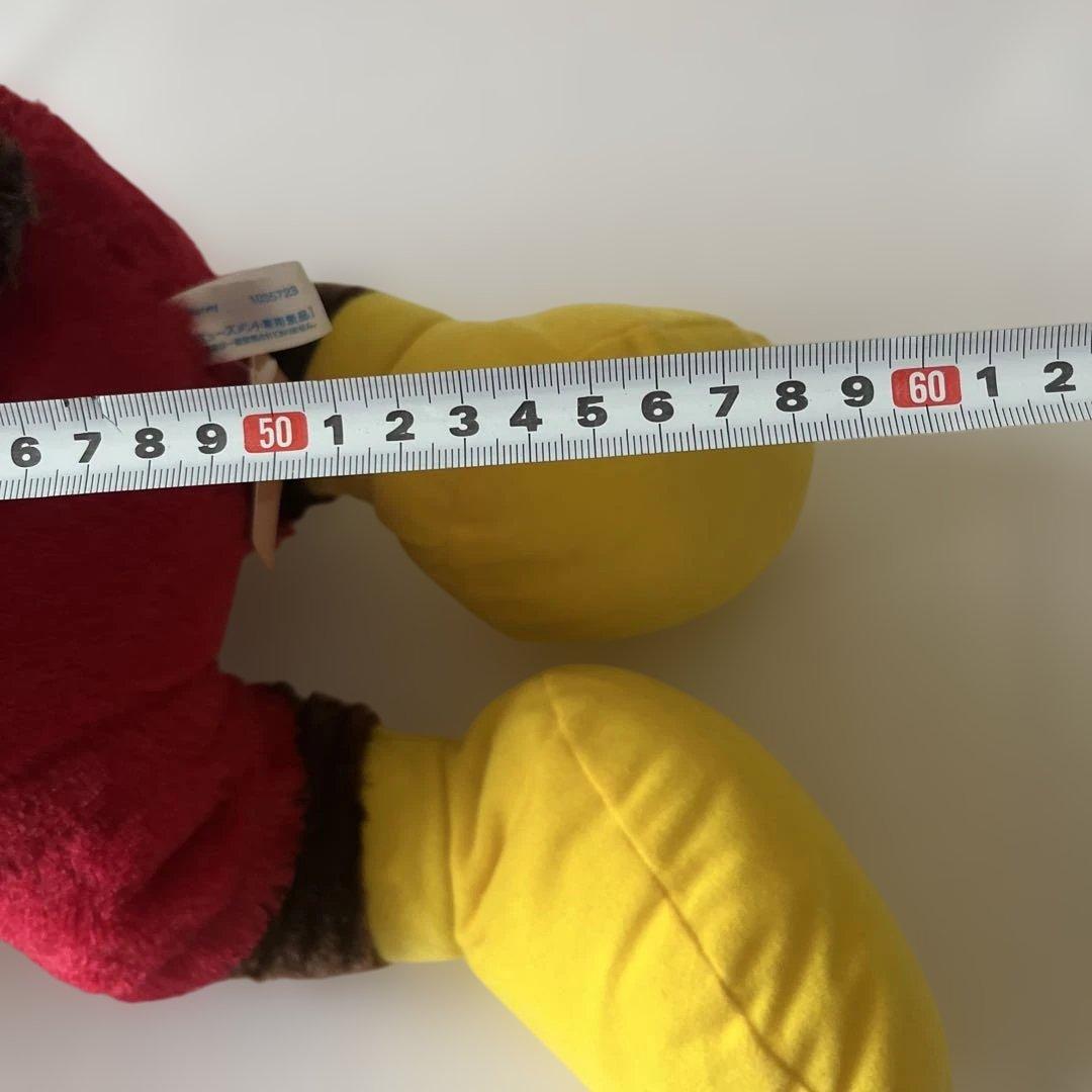 ミッキーマウス　赤いほっぺギガジャンボおやすみぬいぐるみ