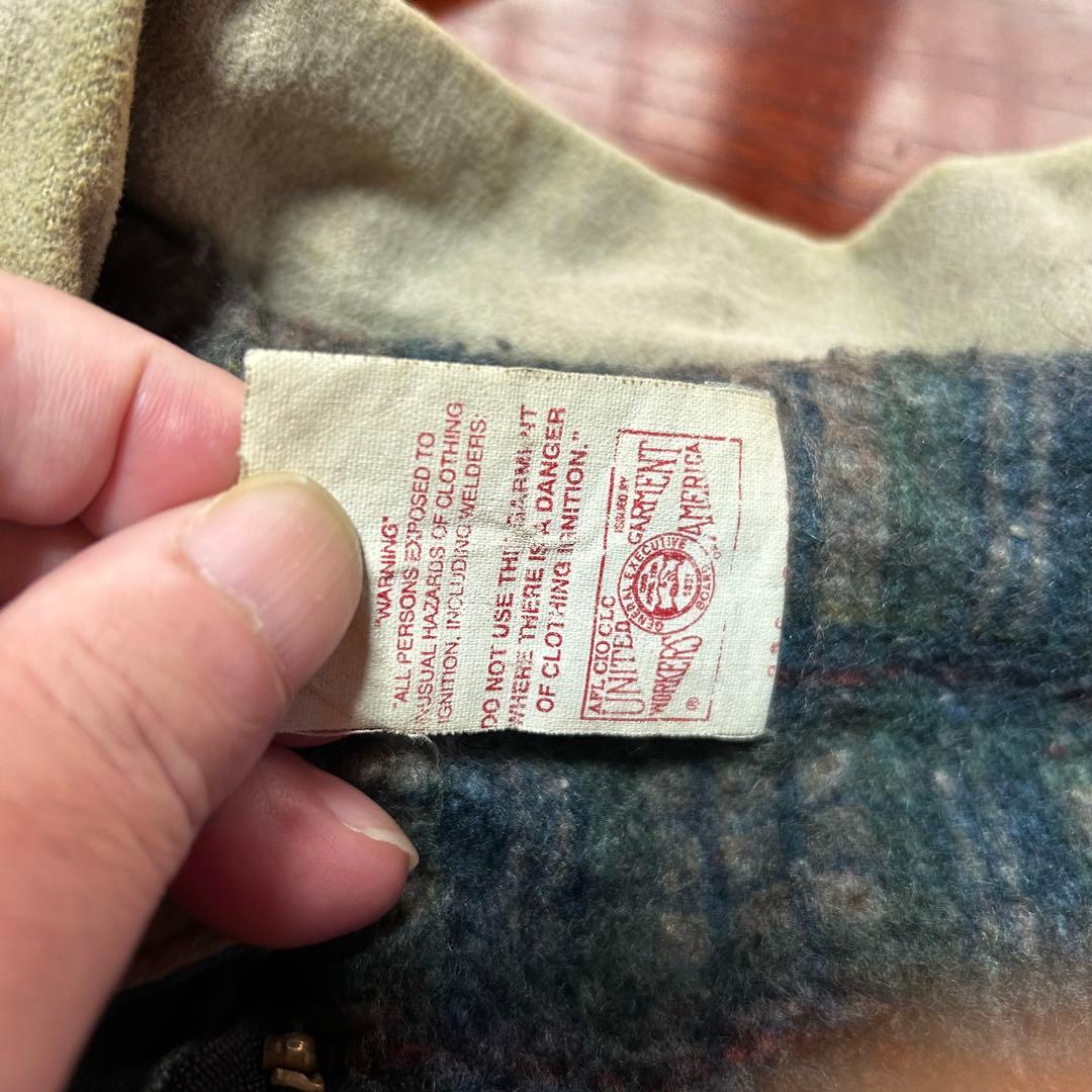 carhartt グリーンワークジャケットLサイズ