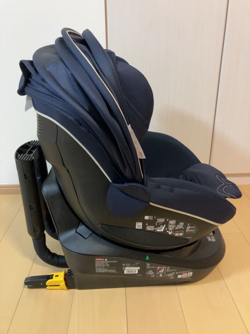 美品 AILEBEBE エールべべ・クルット5i グランス グランネイビー