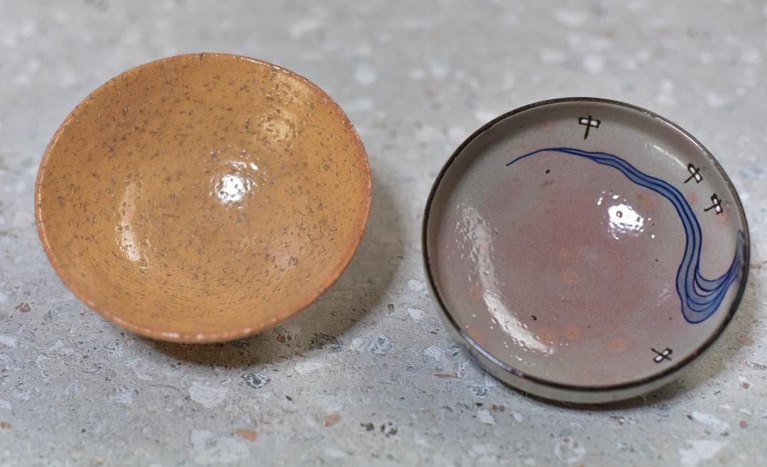 抹茶茶碗４個組【極上品】　萩焼、粉引き　栗田焼　　お茶道具