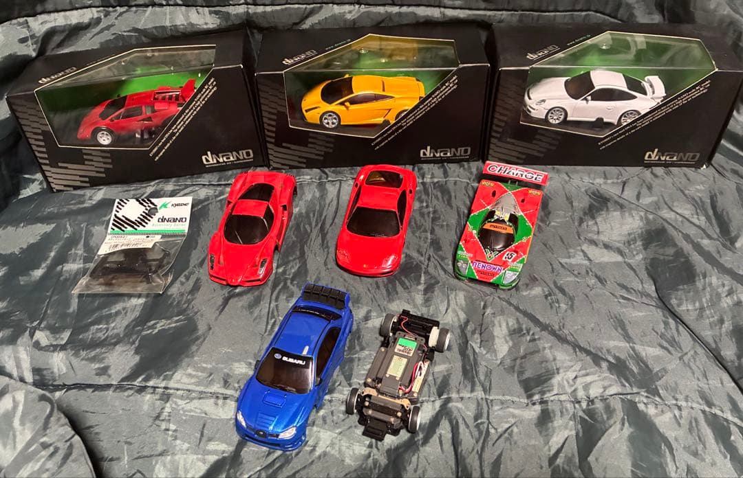 京商 dNano インプレッサ シャーシ・ボディセットタイプRM 未使用ボディ他