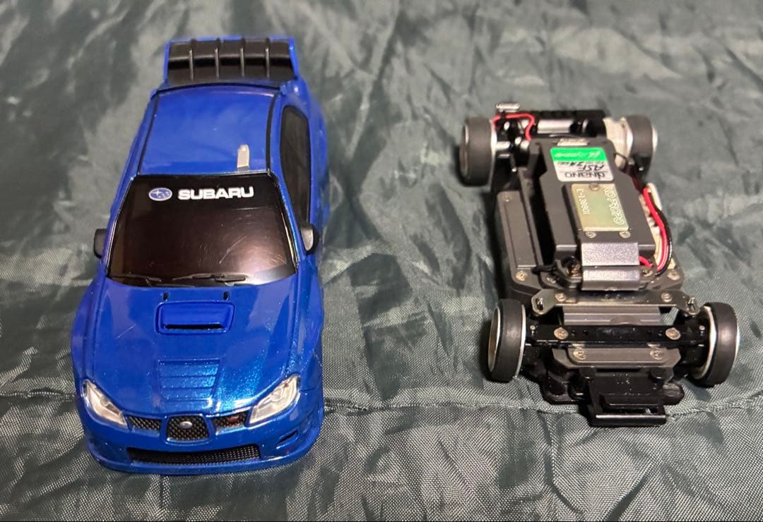 京商 dNano インプレッサ シャーシ・ボディセットタイプRM 未使用ボディ他