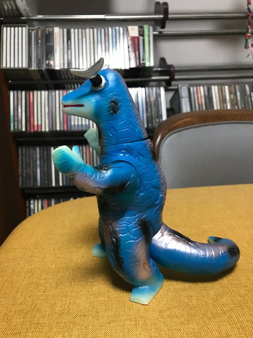 ブルマァク 蓄光 エレキング 復刻 ソフビ ウルトラセブン 昭和レトロ マルサン