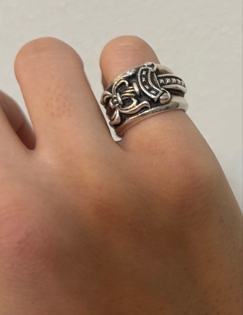 Chrome Hearts ダガーリングピンキーリング　8.5号