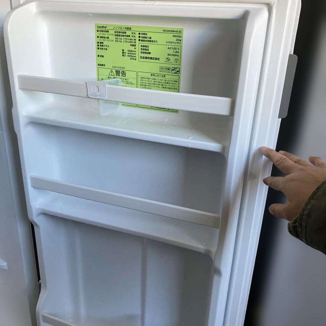 COMFEE' 冷蔵庫 93L 1ドア 右開き 2023年製