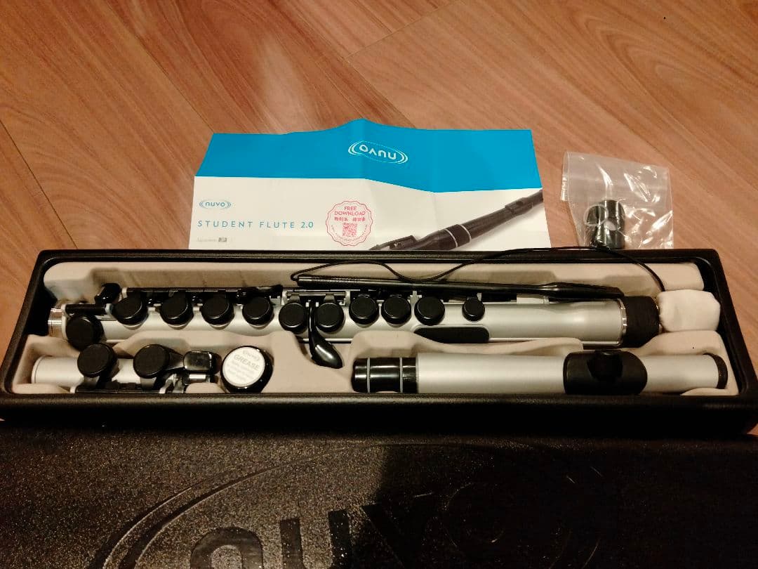 趣味・スポーツ・実用 NUVO Student Flute 2.0 (Silver/Black)