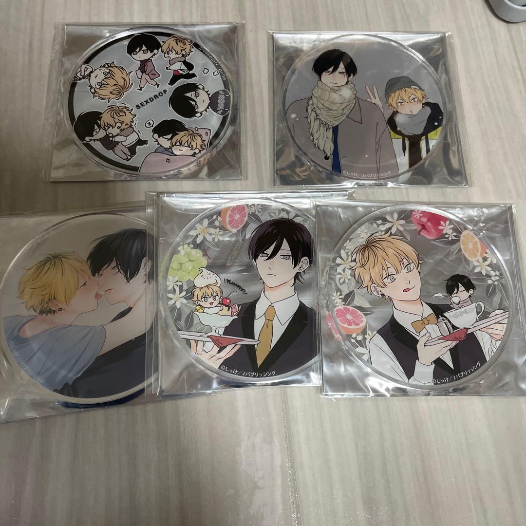 【セックスドロップ】　しっけ　グラッテ　アクリルコースター