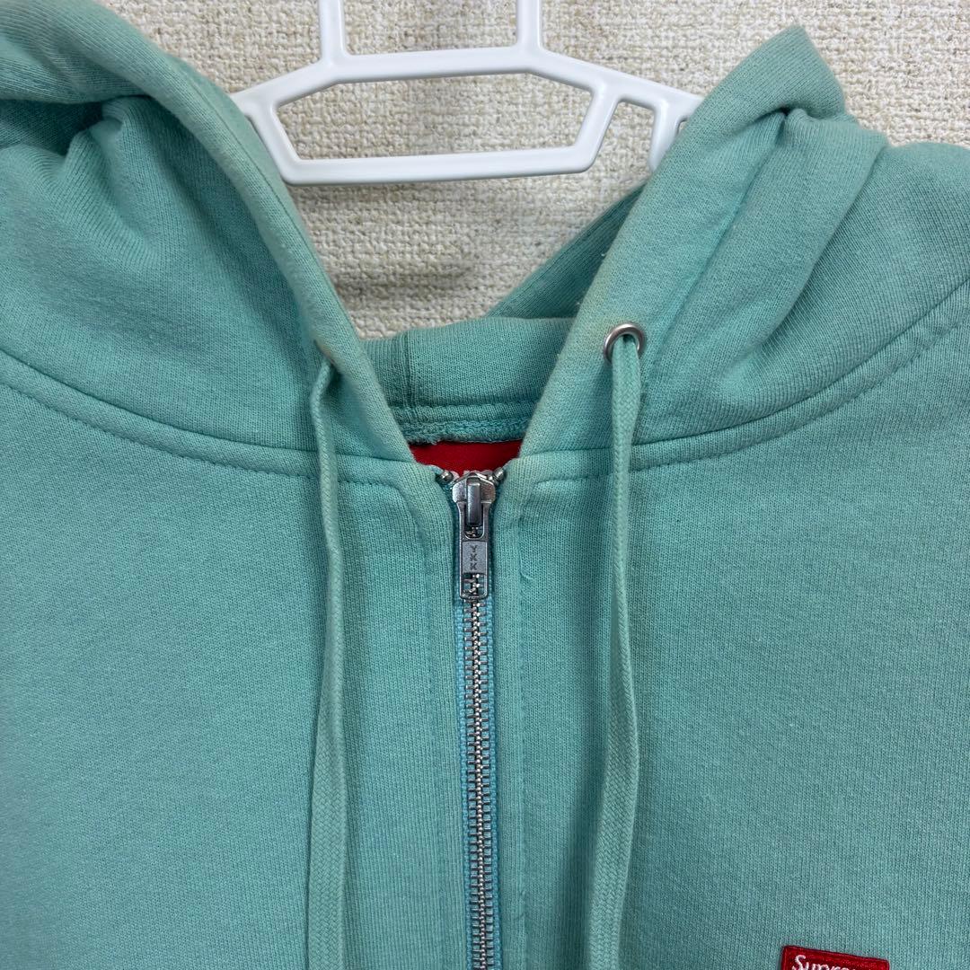 シュプリーム スモールロゴ フルジップパーカー L