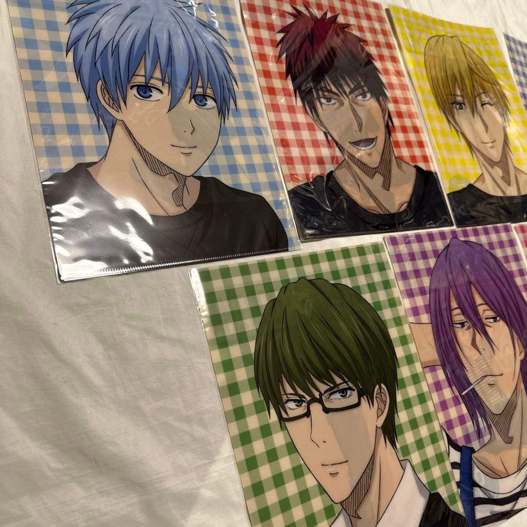 希少　限定品　黒バス 黒子のバスケ　クロコーゼット クリアファイル　コンプリート