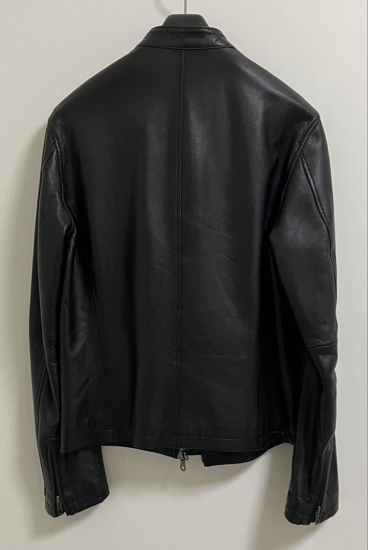SHIPS 羊革ライダースジャケット M