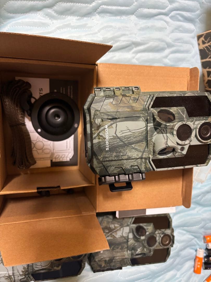 WOSPORTS G600 トレイルカメラ2台