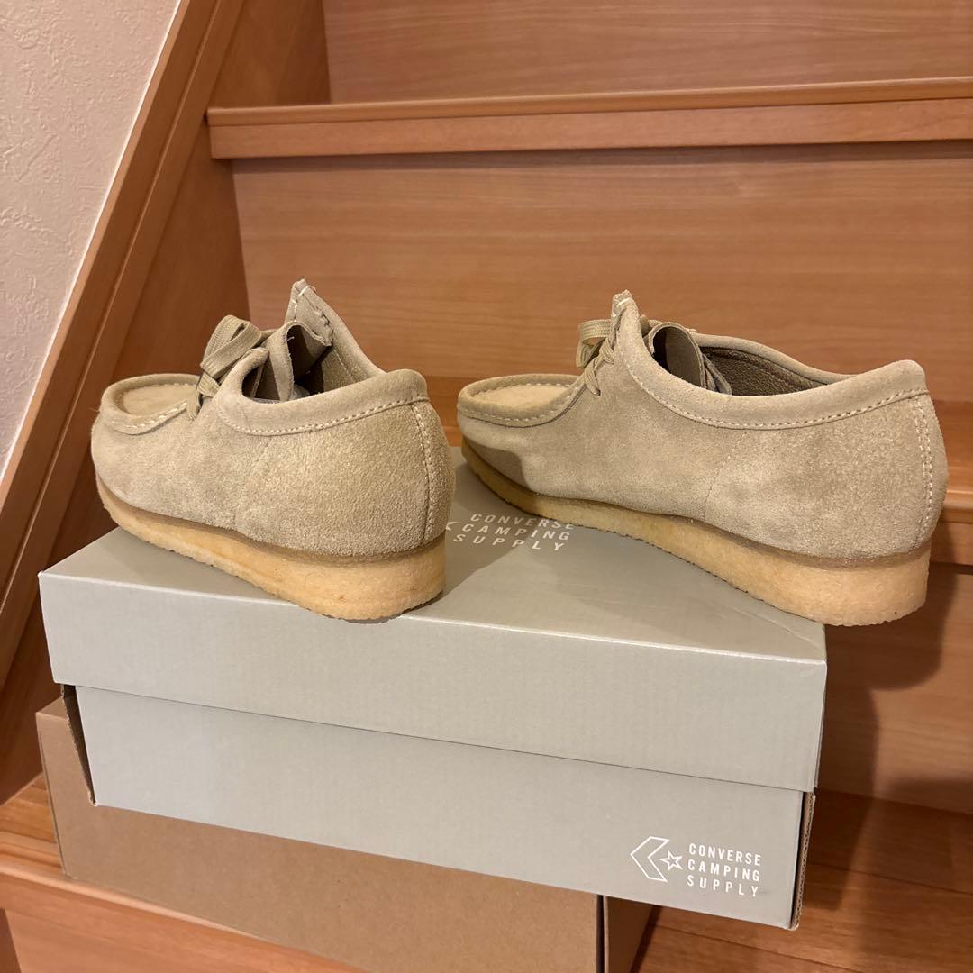 clarks wallabee ワラビー ベージュ スエード