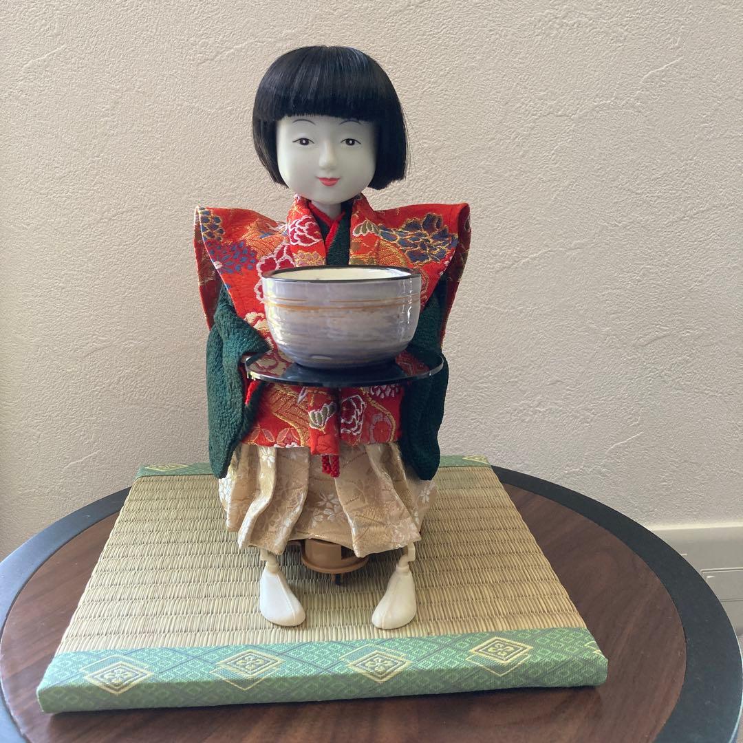 大江戸からくり人形　茶運童子　茶運び人形