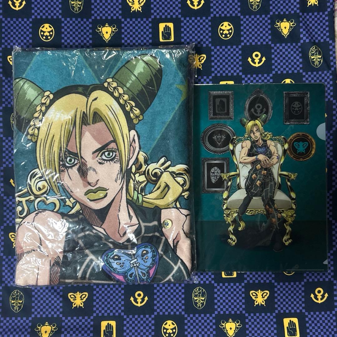 ストーンオーシャン 空条徐倫 クリアファイル&ブランケット ジョジョ ワールド2