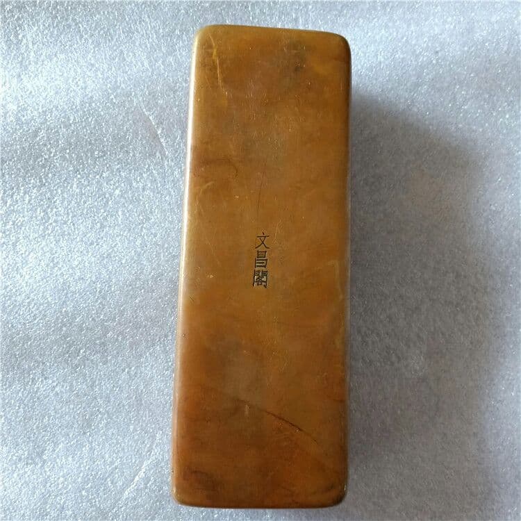 古玩芸品古皮殻真鍮墨箱珍しく墨箱文房書道用品をぼけます