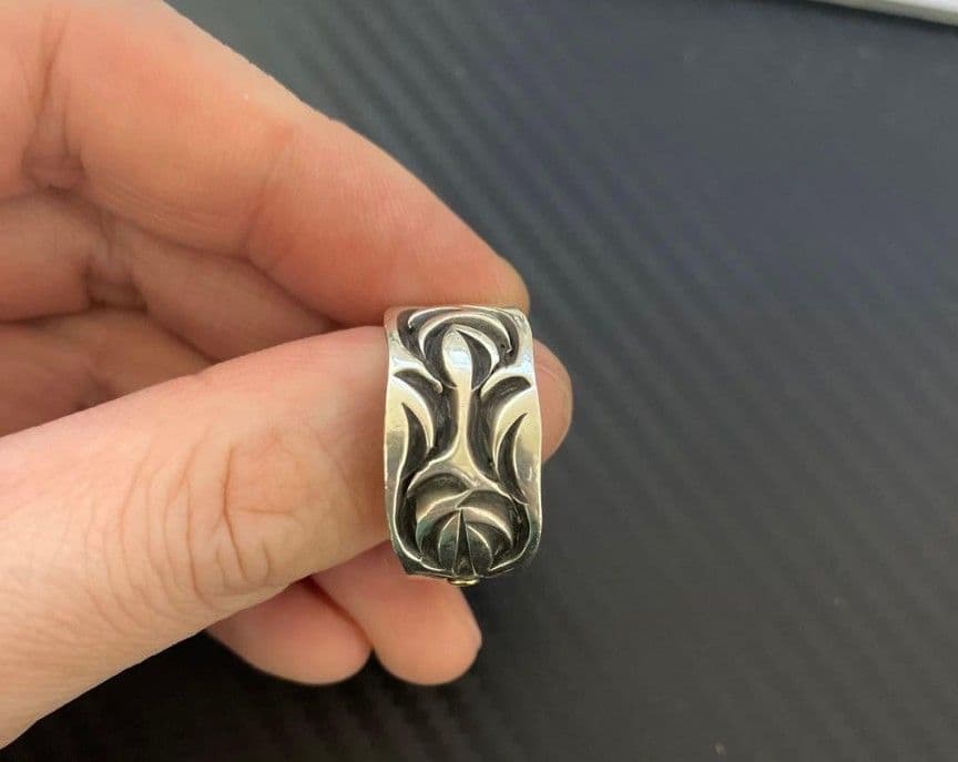 BIGHAND　サンアラベスク　SV K18リング 即決の場合、値下げします。