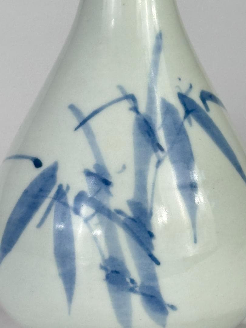 韓国美術　李朝時代　李朝　白磁　竹文　染付　青磁　徳利　花瓶　時代物　朝鮮古陶磁