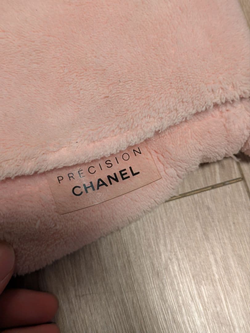 CHANEL PRECISION　ノベルティ タオル地 ショルダーバッグ