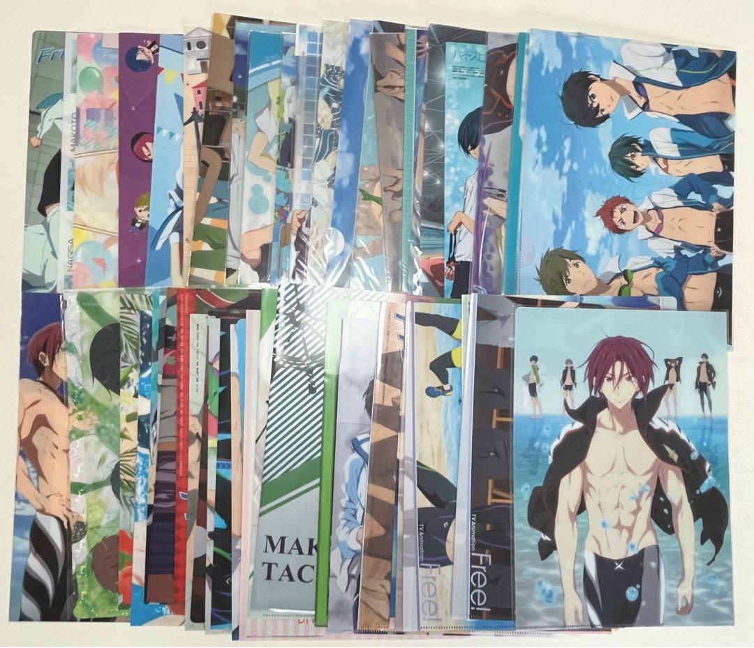 【値下げ可能】Free! クリアファイル　うちわ　ポートレート　纏め売り