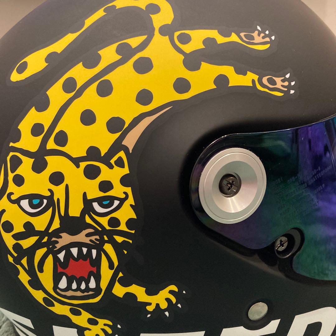 限定ヘルメット　グラムスター　チーター