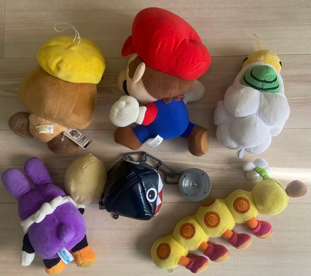 任天堂　マリオブラザーズ　ぬいぐるみ　平成レトロ　まとめ売り　マリオキャラ　人形