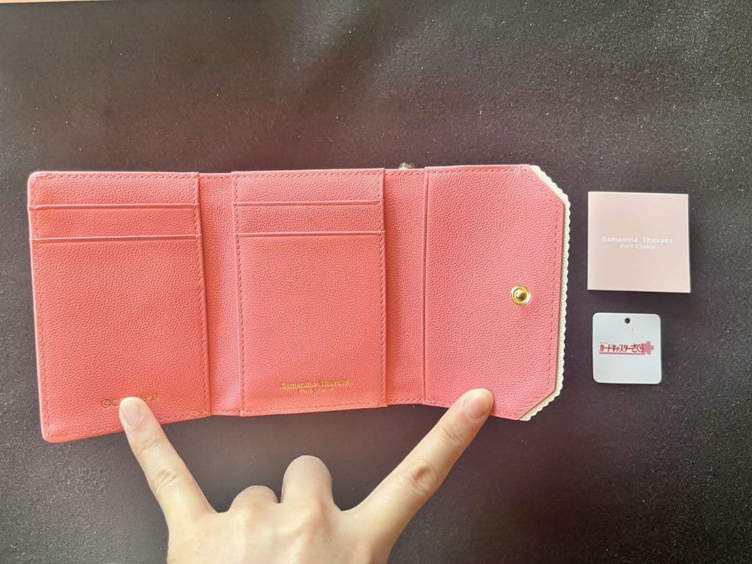【雪見】サマンサタバサ 財布 二つ折り