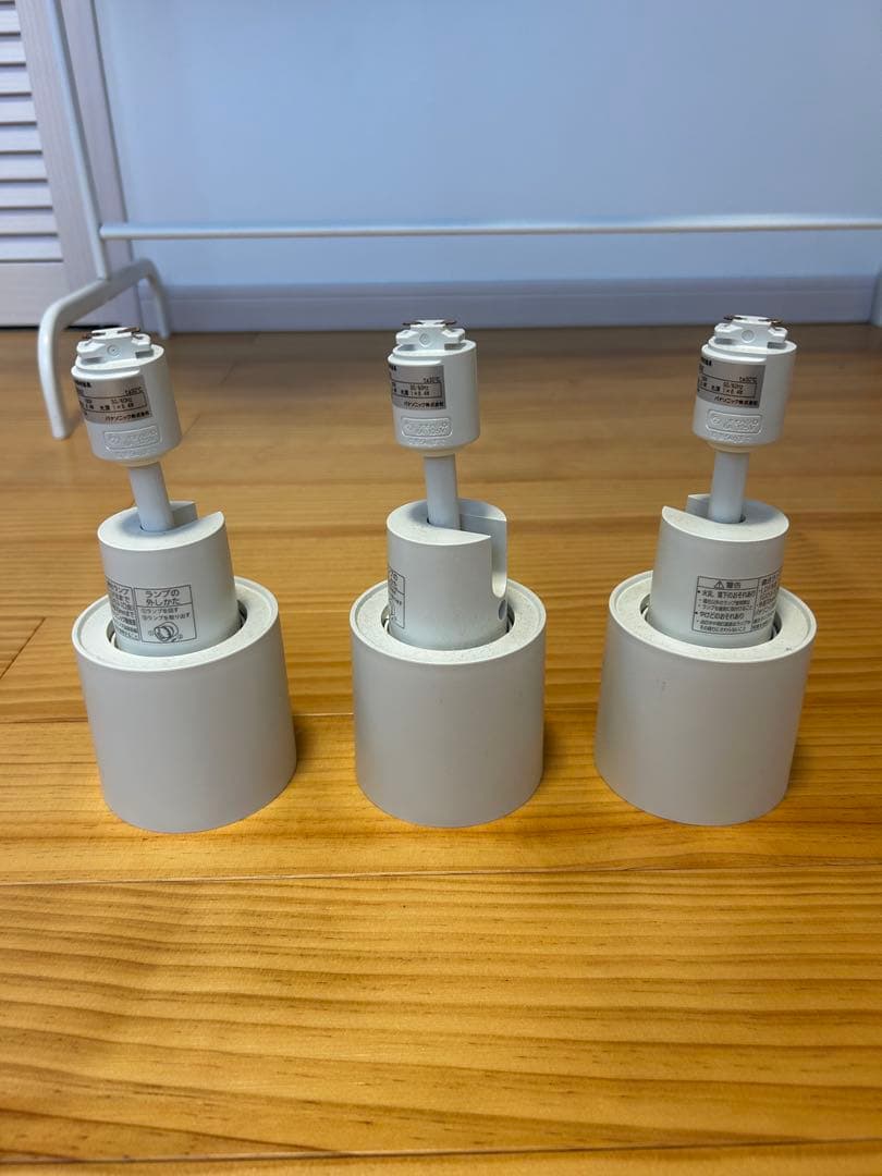 【2021年製】パナソニック LEDスポットライト3個セット 温白色 ダクト用