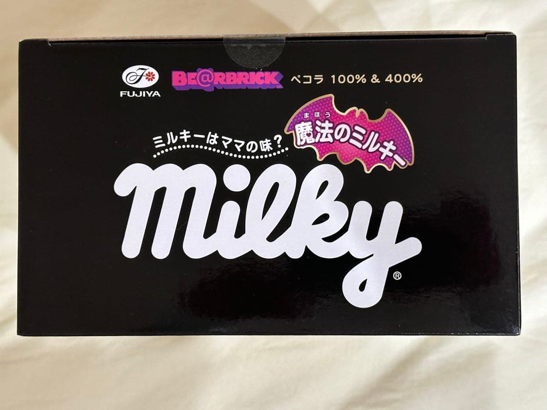 最終価格 ベアブリック ぺコラちゃん 100%&400% ペコちゃん 不二家