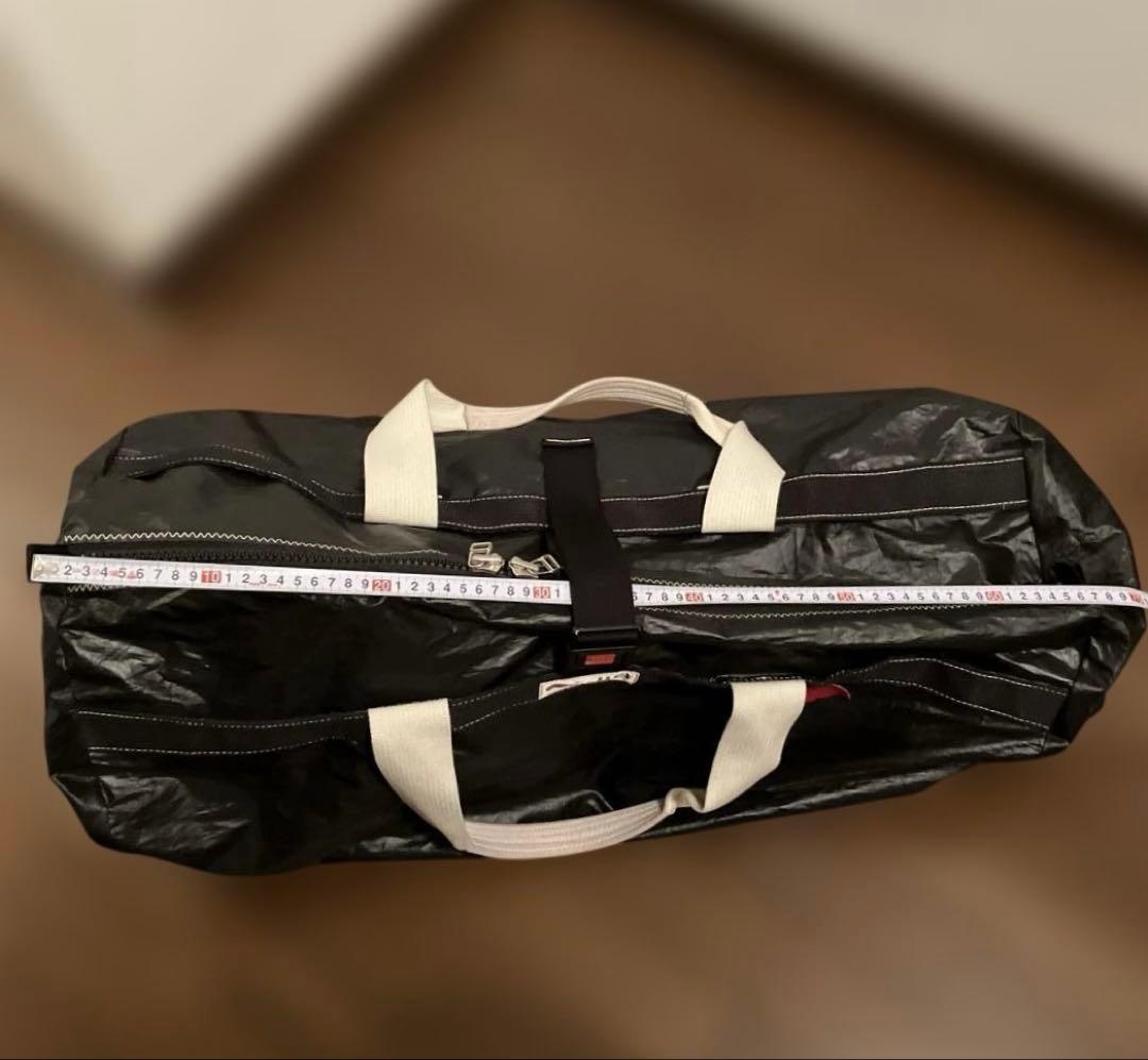 JIBダッフルバック　ラージサイズ　ブラック　白ハンドル　レア　希少