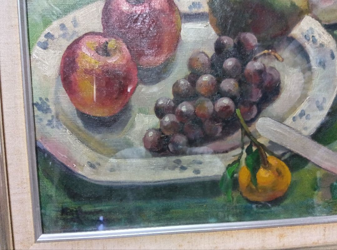 古い作品です写真13枚ですF8号です