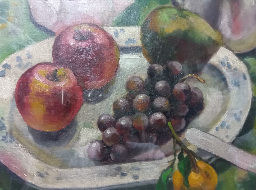 古い作品です写真13枚ですF8号です