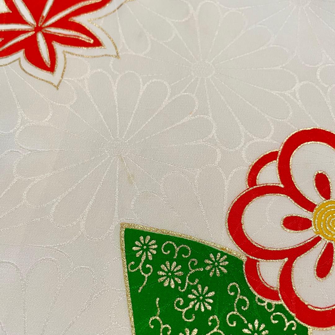 七五三3歳 女の子 子供 着物 正絹 被布 セット