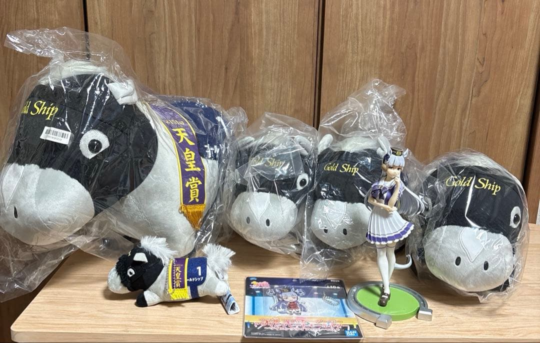 新品未使用 ゴールドシップ ぬいぐるみ フィギュア まとめ売り ７点セット