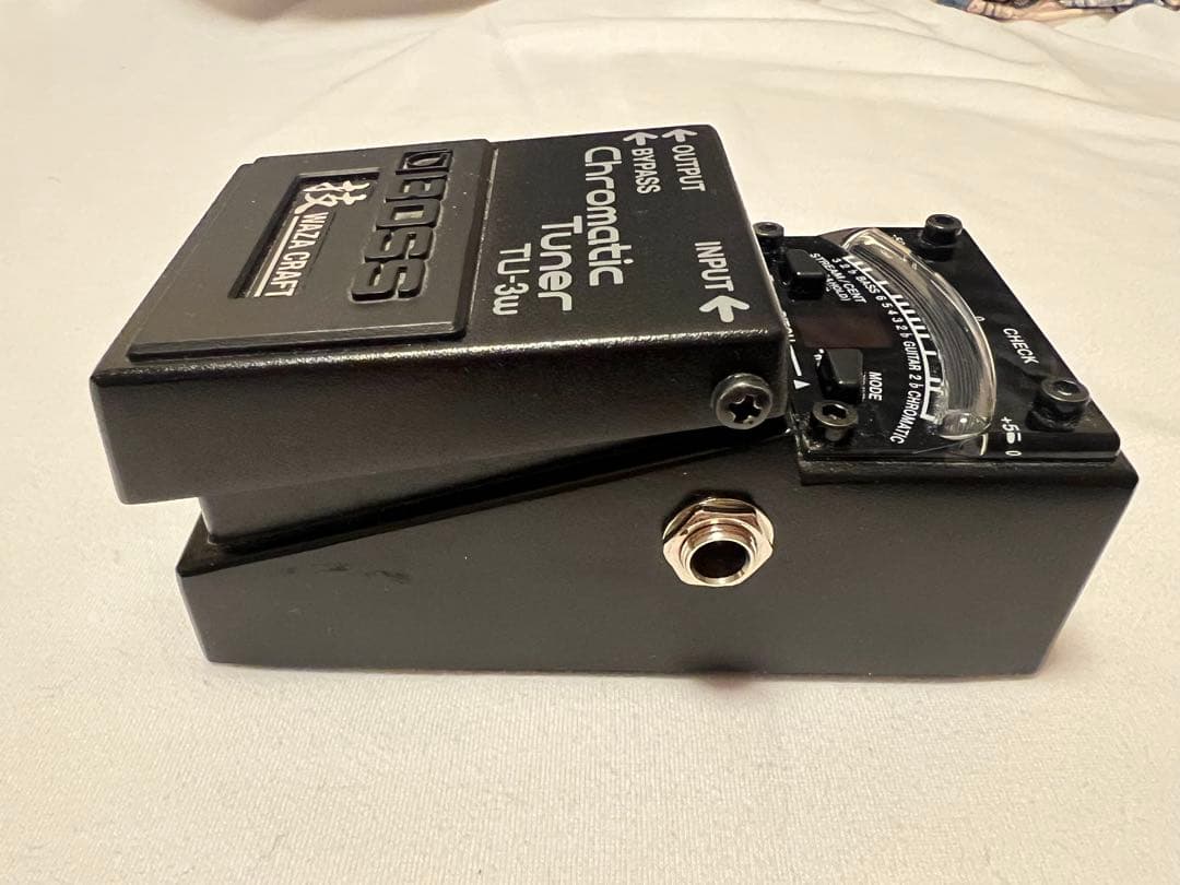 ギター BOSS TU-3w chromatic tuner