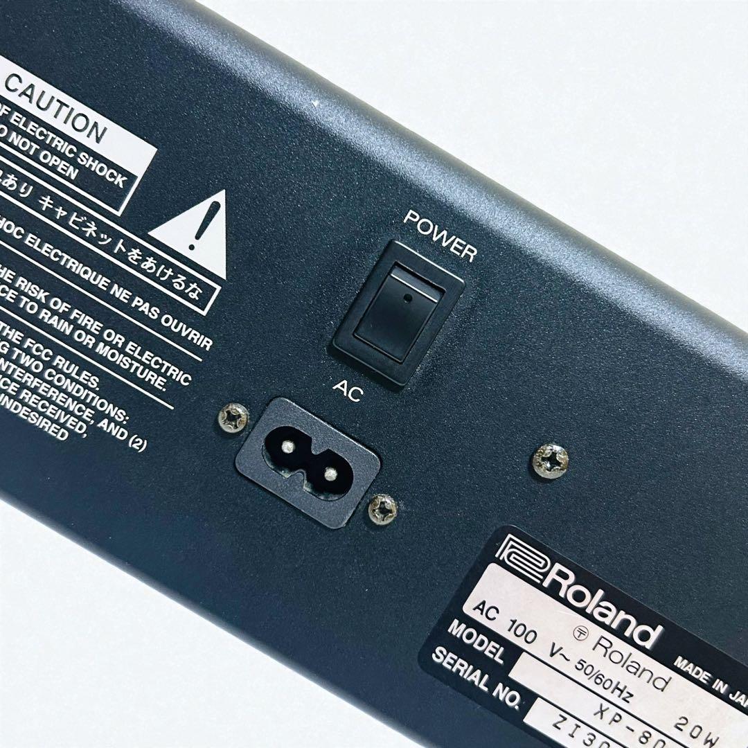 【動作良好】Roland XP-80 シンセサイザー 76鍵盤 ソフトケース付き