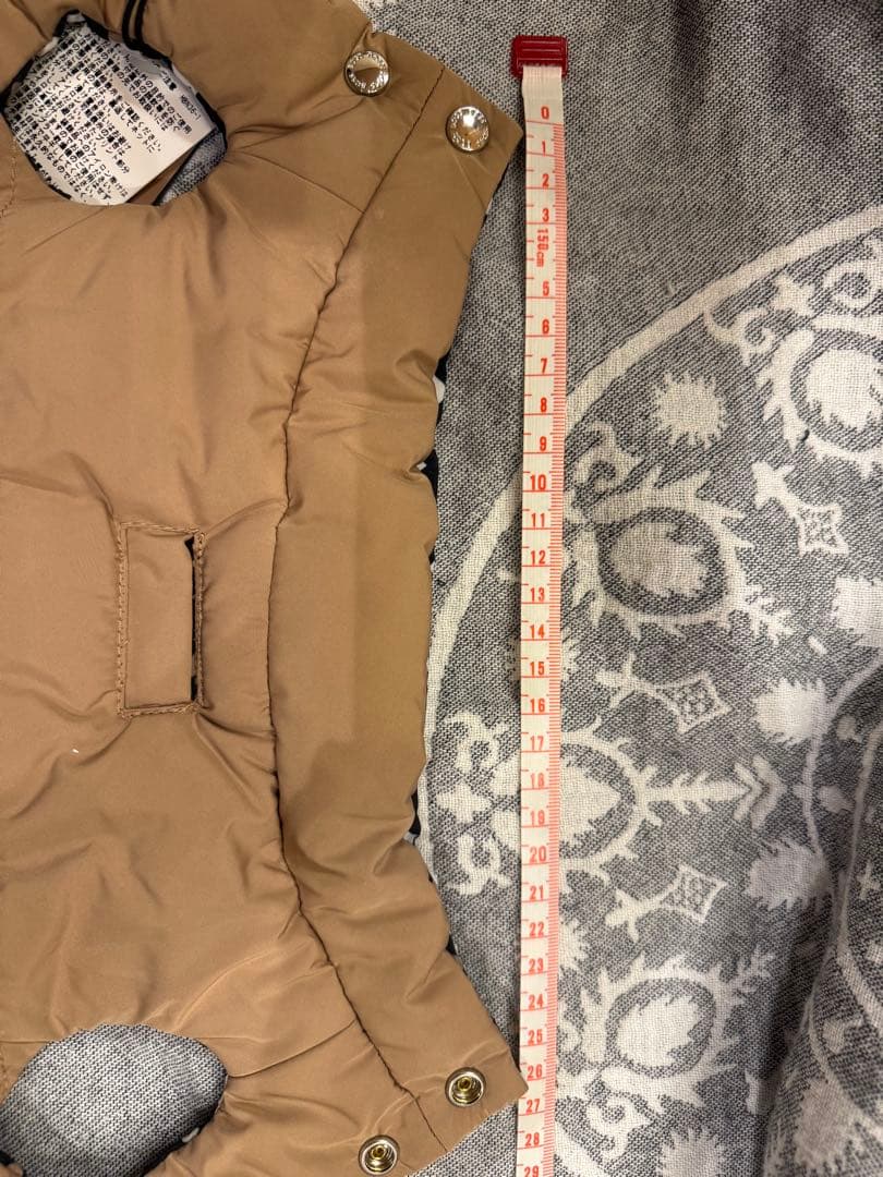 HUGO BOSS 犬用リバーシブルジャケット XS キャメル 本物