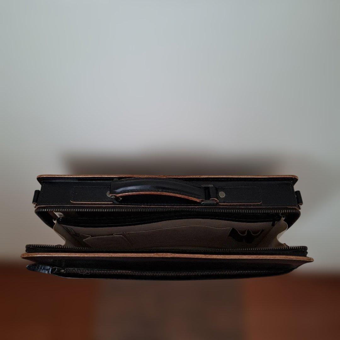 ✨青木鞄 COMPLEX GARDENS 　日本製　ガラス加工革