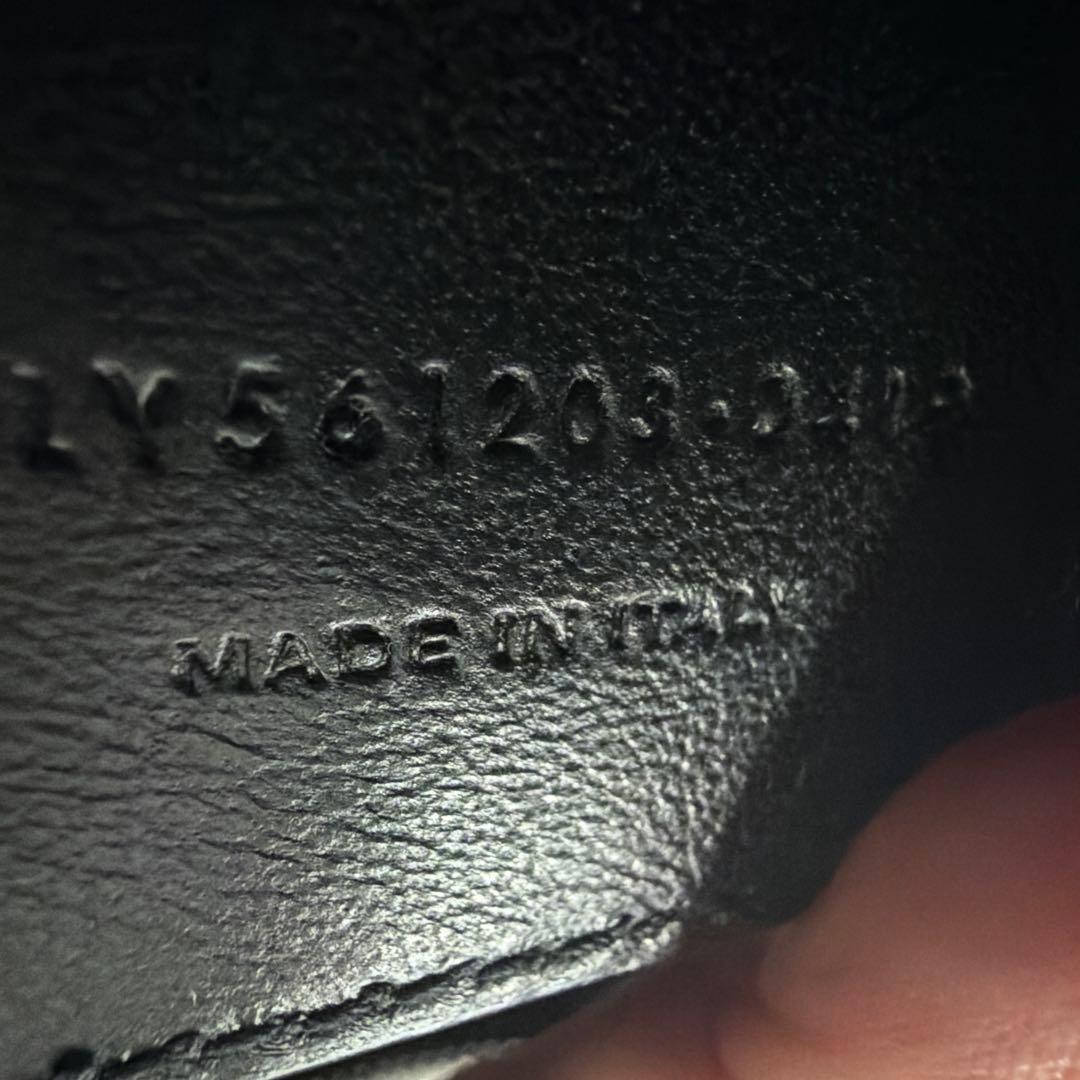 専用SAINT LAURENT ブラックレザーショルダーバッグ