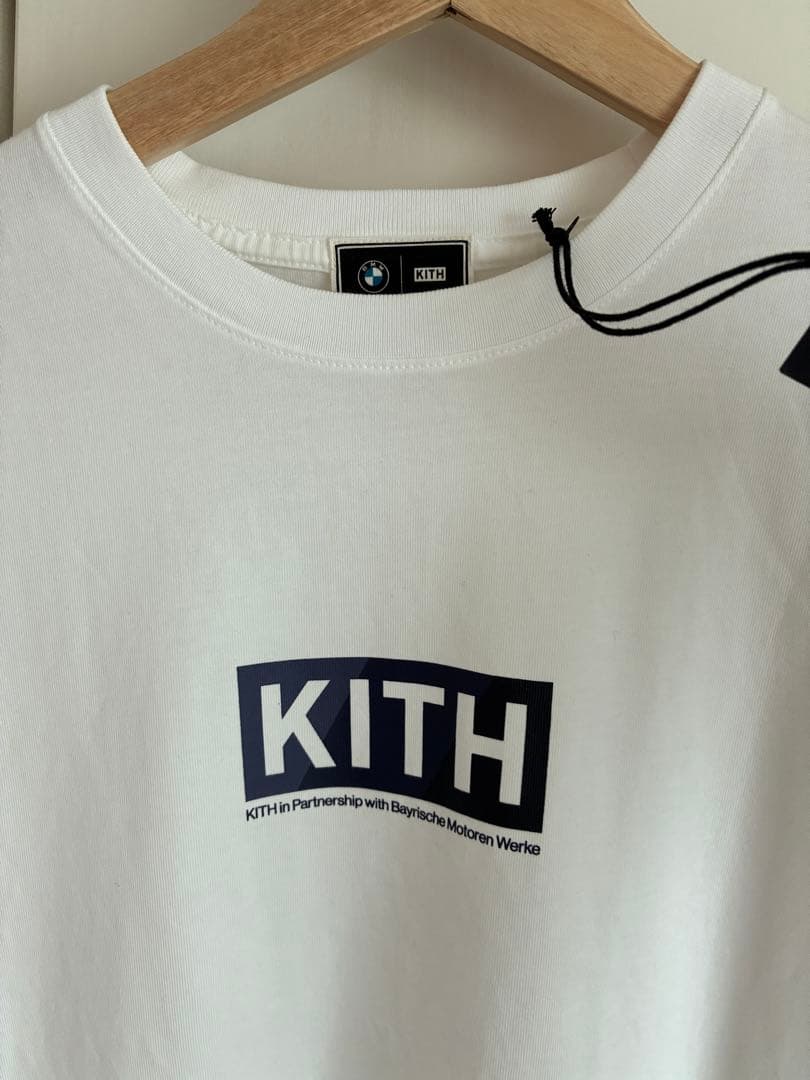 新品KITH×BMW　ボックスロゴＴ