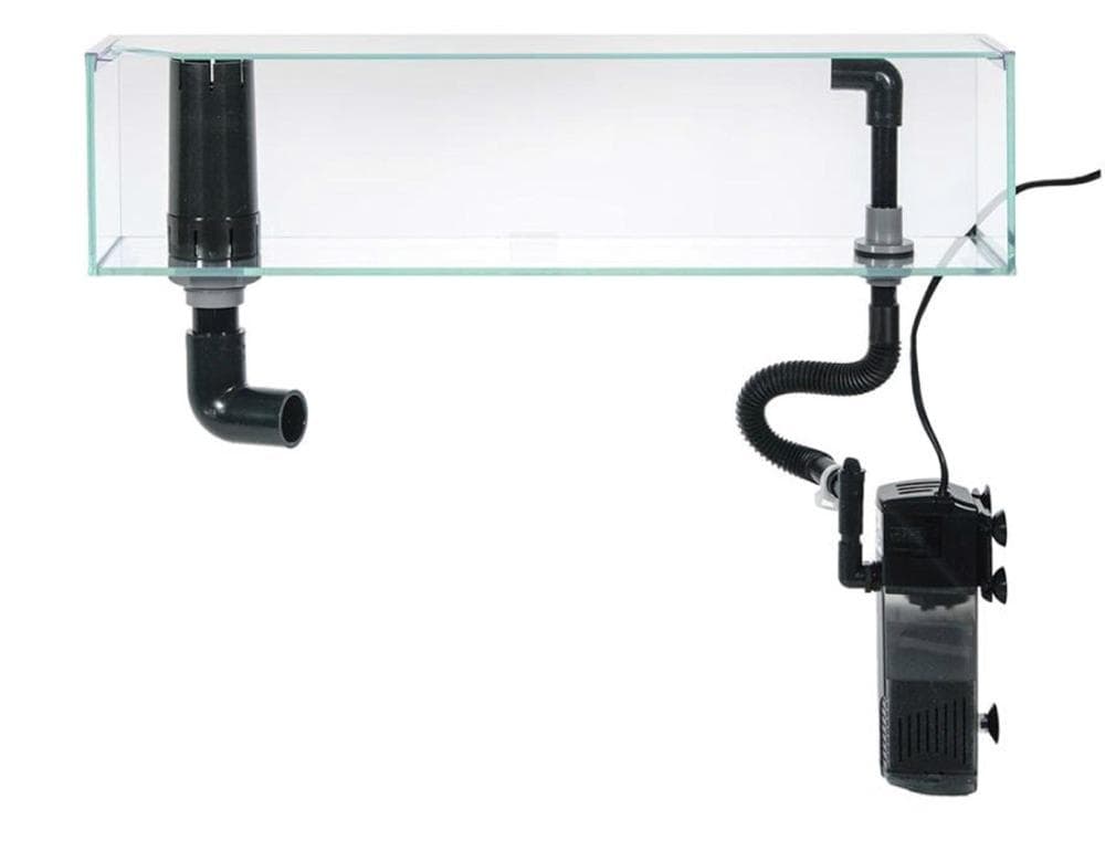 Ｖ３ポンプ付　スレンダー６００　水槽　OF　簡単に２段式に　新品　オーバーフロー