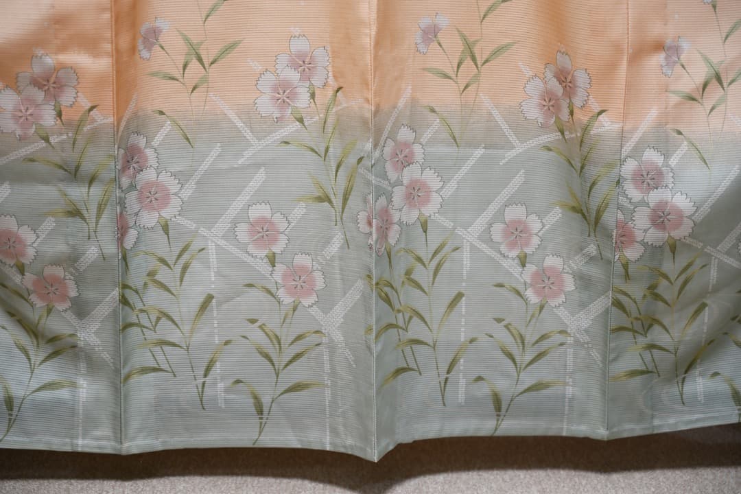 単の振袖　撫松庵