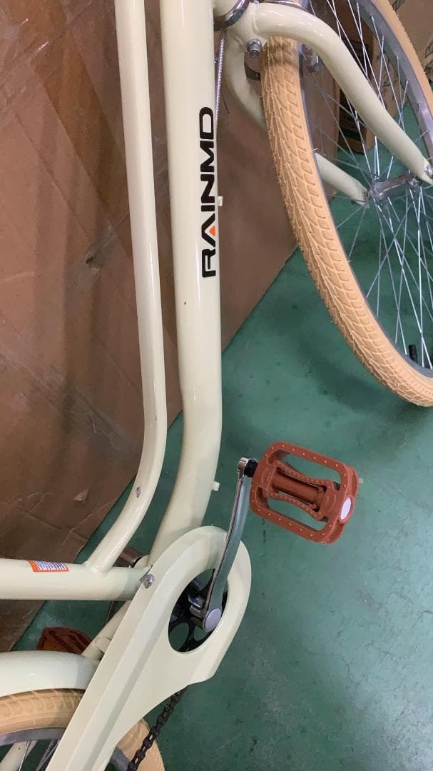 年末セール RAINMD シティサイクル 26インチ 高炭素鋼フレーム