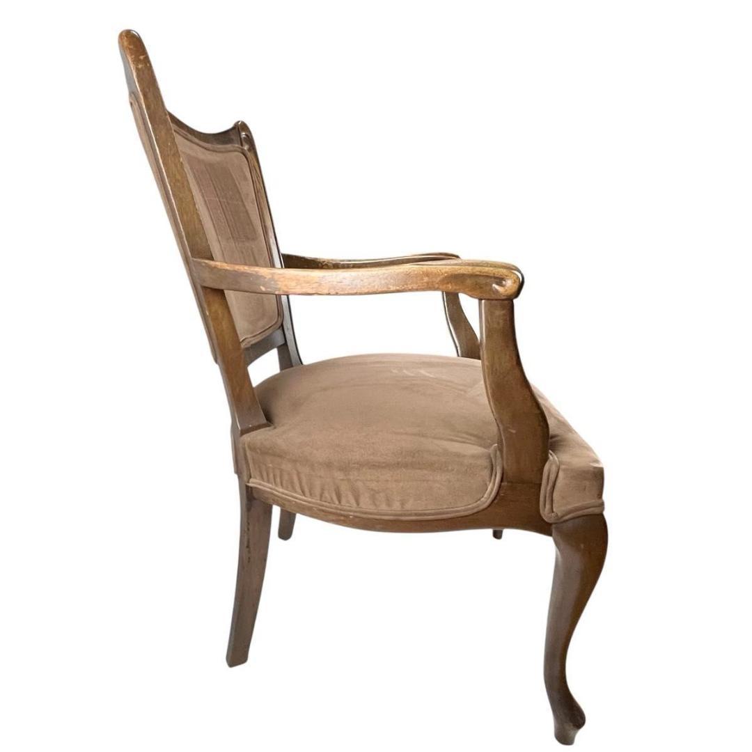 【maruni/マルニ】木製 アームチェア オールドマルニ 椅子 猫脚 70's